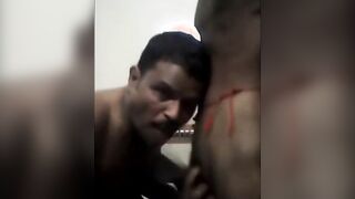 Tamil Scorching homos Unbelievable deepthroat and kiss