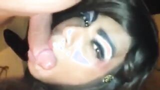 Jaw-Dropping Latina CD sucky-sucky