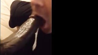 White Boy Blowing Black Fuck-Stick