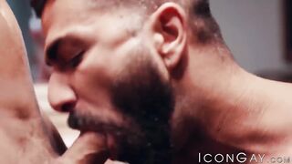 ICON QUEER - Twunk Tristan Hunter facialized after xxx doggystle boink