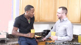 Black men butt eaten before humping