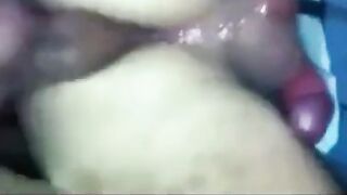 Amateur sans a condom gang-bang breeding internal cumshot