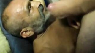 Grandfather Deep-Throats A Enormous Manmeat