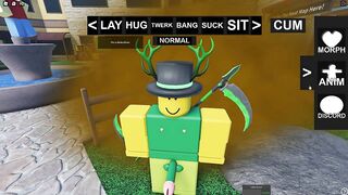 roblox green banded top hat boy farts uwu