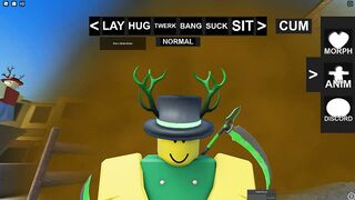 roblox green banded top hat boy farts uwu