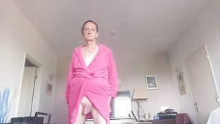 naked under my rosy dressing-gown