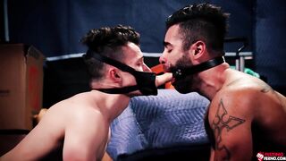 Scorching joy 3 way with Devin Franco, Grant Ducati and Lucas Leon