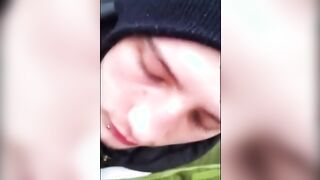 Chav outdoor oral job