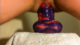 amateur Ass Fucking bang-out fucktoy joy with flint the bad dragon