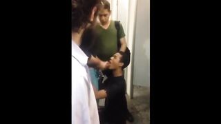 Blowjob Public Restroom