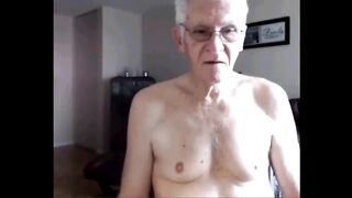 grandpa strips off