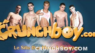 The latino twink Ever Adan fucked raw in Paris for crunchboy by Alexis Tivoli