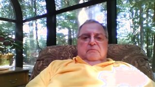 grandpa show on webcam