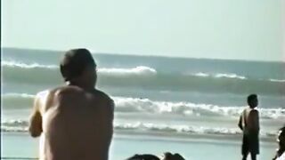 Str8 big dick on beach (Big Daddy)