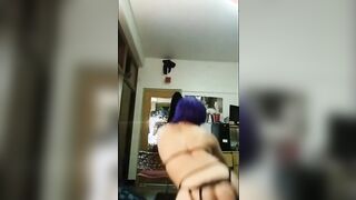 Beautiful femboy dancing and taunting