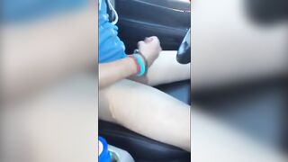 Fapping and jizzing in the truck with a acquaintance