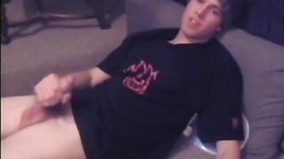 Heterosexual Man Jayden Masturbates Off