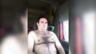 Trucker Wanking