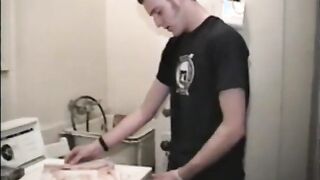 Laundry Bedroom Jerk Off