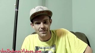 JOE SCHMOE MOVIES - Yankee amateur inhaled and jerked for jizm by mature fag