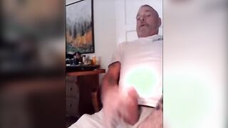 Suspended Fabulous Rugged Dad Masturbate Off 1