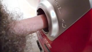 The vacuum cleaner crevasse and jizz flow inwards (Amateur Fucky-Fucky, Amateur Bang-Out)