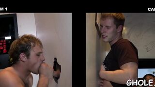 Going nasty through a gloryhole23