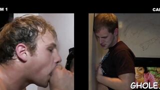 Going nasty through a gloryhole23