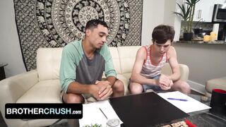 Crazy Dude With Caramel Flesh Amone Bane Creampies Bored StepBrother Dakota Lovell - BrotherCrush