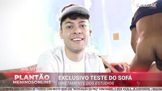 Backstage - Joseph Santos & Tavinho & Hanry Onlyjapa - No Condom (Bed Test)