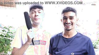 Backstage - Joseph Santos & Tavinho & Hanry Onlyjapa - No Condom (Bed Test)