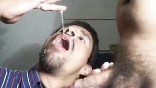 Marionette Deep-Throating His Tormentor S Hefty Man Sausage