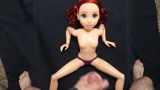 Ariel gets unwrapped and nailed