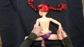 Ariel gets unwrapped and nailed