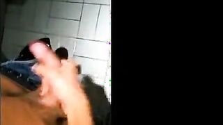 Marcus Warren filmed masturbating by the urinals