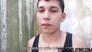 Hetero Young Latino Gets Picked Up And Wet Drilled