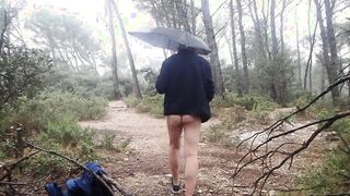 pliers and stretcher scrotum in the rain