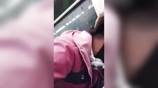 Young Tretcho does Cruising in the CDMX Metro with 2 young strangers with excellent rods