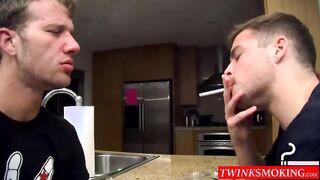 Jake Parker joins Dustin Fitch for a smoke and suck session