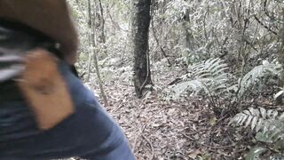 Latin gayboy butt in the thicket