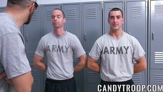 Gay army guys are fucking each other as a punishment