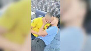 Gymbigdick-Japanese man luvs throating spouse's chief lollipop and guzzle every spurt of jizm