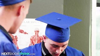 NextDoorTwink - Bricked Dicked Grad Stuffed By Jocks To Quiet Nerves