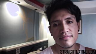 Straight Latino has his first gay bareback experience