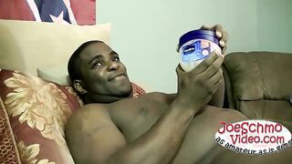 Brian loves to suck Bigblack floppy dick after jerking