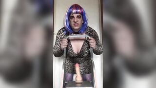 ambisexual crossdresser can take what you give arse to jaws