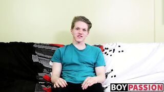 Taylor Tyce gets a naked cock in his ass after an interview