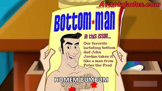 Cartoon Gay family sex: naughty Uncle