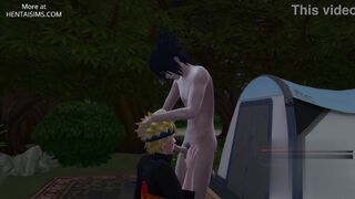 Sasuke penalizes Naruto for jerking at night in a mission and pulverizes him. [ Yaoi ] [NARUTO XXX] More at HENTAISIMS.COM