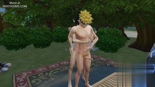 Sasuke penalizes Naruto for jerking at night in a mission and pulverizes him. [ Yaoi ] [NARUTO XXX] More at HENTAISIMS.COM